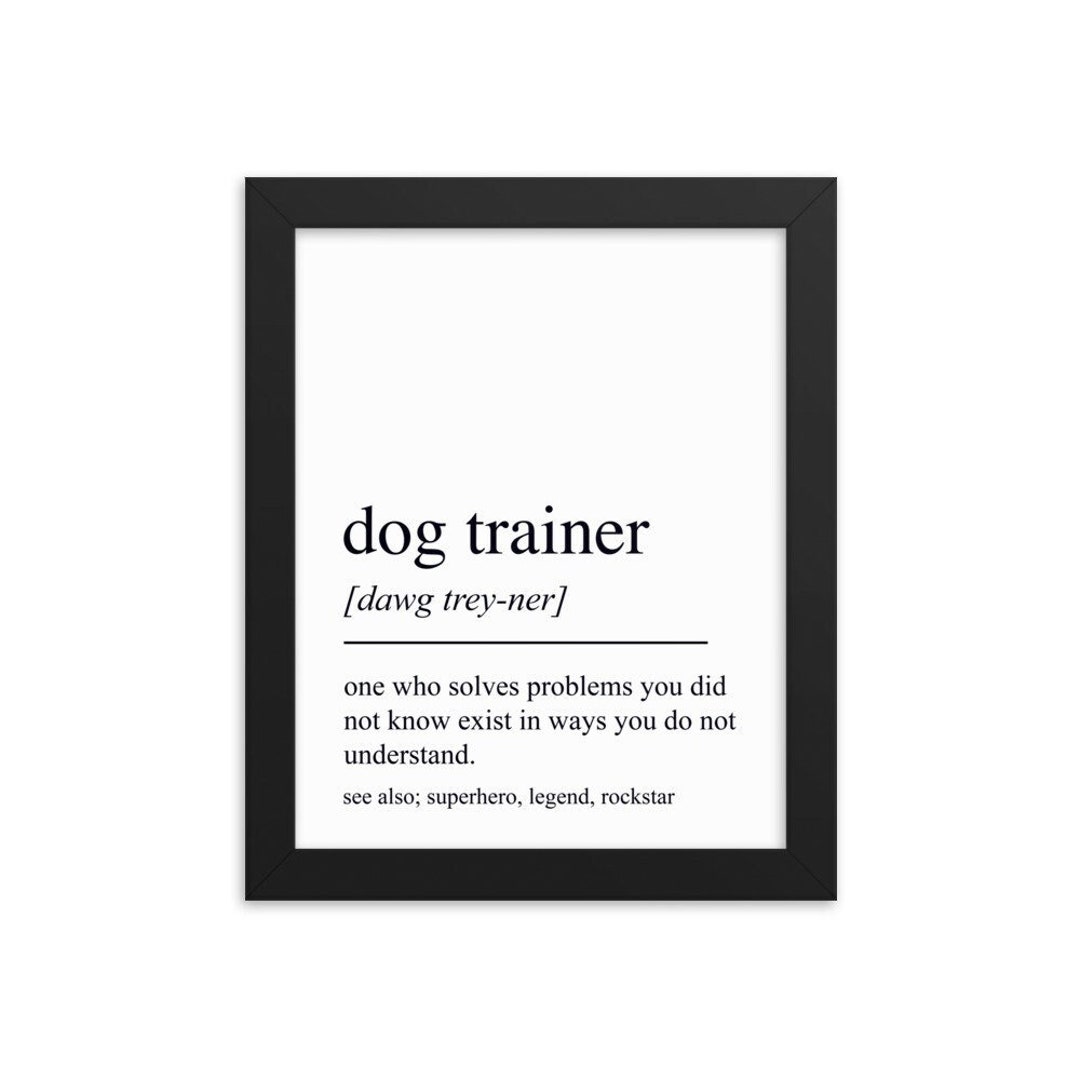 Dog Trainer Art