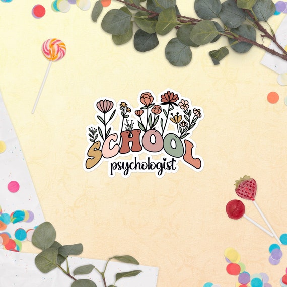 School Psychologist Sticker, School Psychologist Gift, Gifts For School Psychologist, School Psychology Sticker, School Psychology Gift