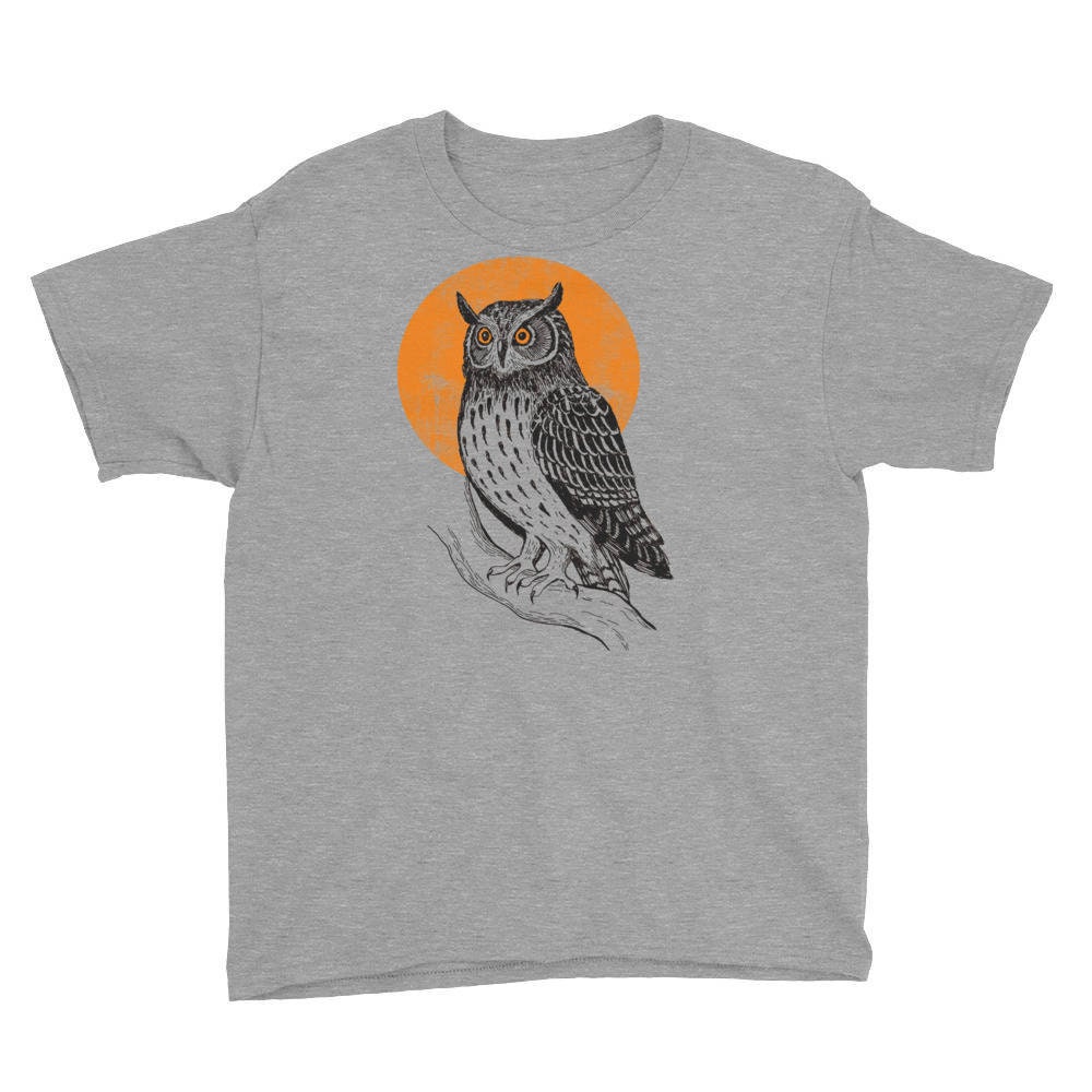 Owl Owl Tshirt For Boys Owl Tshirt For Toddlers Owl Shirt Etsy