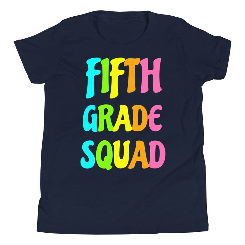 5th Grade Shirt Fifth Grade Squad | Etsy