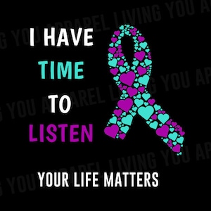 Suicide Awareness Png, Suicide Awareness Month Png, Suicide Ribbon Png, Suicide Prevention Awareness Png