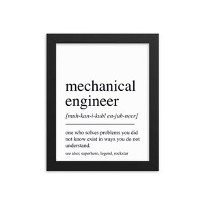Maschinenbauingenieur Geschenk, Maschinenbauingenieur Wandkunst, Maschinenbauingenieur Abschlussgeschenk, Maschinenbauingenieur Wanddekor