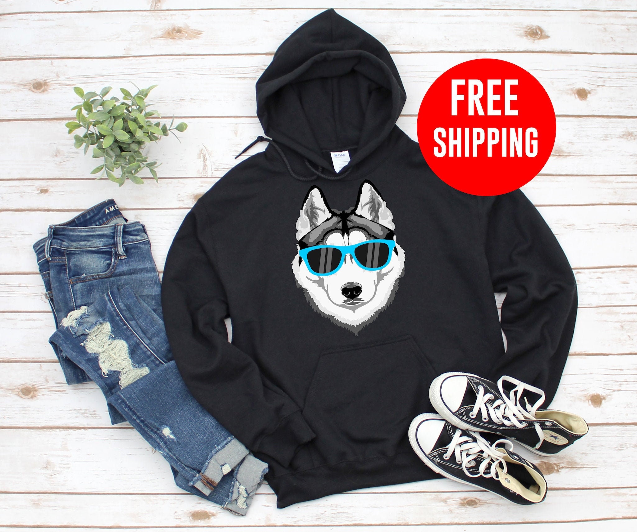 Husky hoodie clearance