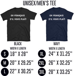Insegnante di francese / Camicia / Canottiera / Felpa con cappuccio / Camicia insegnante divertente / Camicia francese / Regalo insegnante francese / Regali insegnante / Apprezzamento insegnante immagine 2