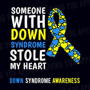Síndrome de Down Png, Diseño de camiseta de síndrome de Down, Conciencia del síndrome de Down Png, Descarga del síndrome de Down, Cinta de síndrome de Down Png