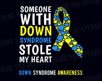 Down Syndrome Png, Down Syndrome Tshirt Design, Down Syndrome Awareness Png, Down Syndrome Download, Down Syndrome Ribbon Png