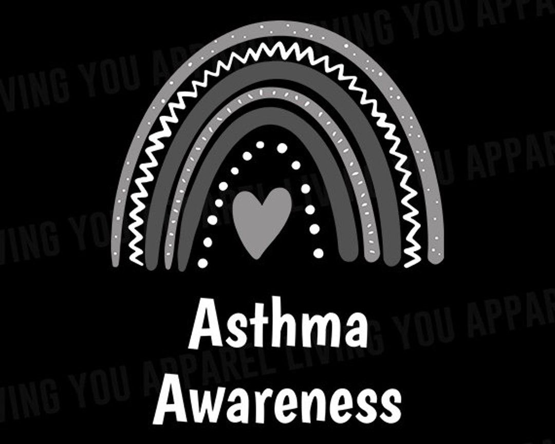 Asthma Png, Asthma Awareness, Asthma Warrior, Gray Ribbon, Asthma ...