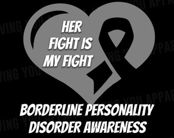 Personalidad límite Png, Bpd Png, Conciencia límite de la personalidad, Trastorno de la personalidad, Conciencia de Bpd, Salud mental, Cinta de plata