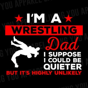 Wrestling Dad Png, Custom Wrestling Dad Png, Personalizzato Wrestling Dad Png, Download istantaneo, Wrestling Dad Shirt, Clip Art