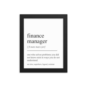 Cadeau pour directeur financier, oeuvre d'art murale pour directeur financier, cadeau pour directeur financier, cadeau de retraite pour directeur financier, décoration murale de bureau pour directeur financier