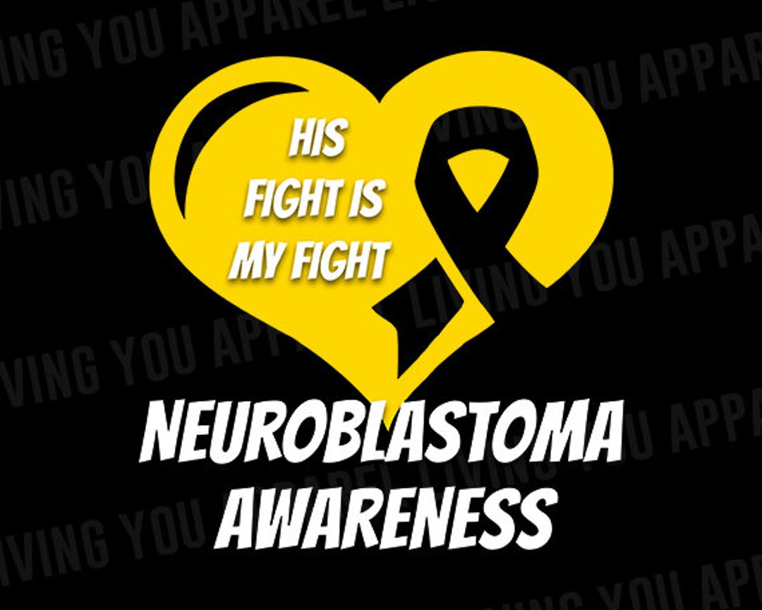 Neuroblastoma Cancer Png, Neuroblastoma Cancer Awareness Month, Yellow