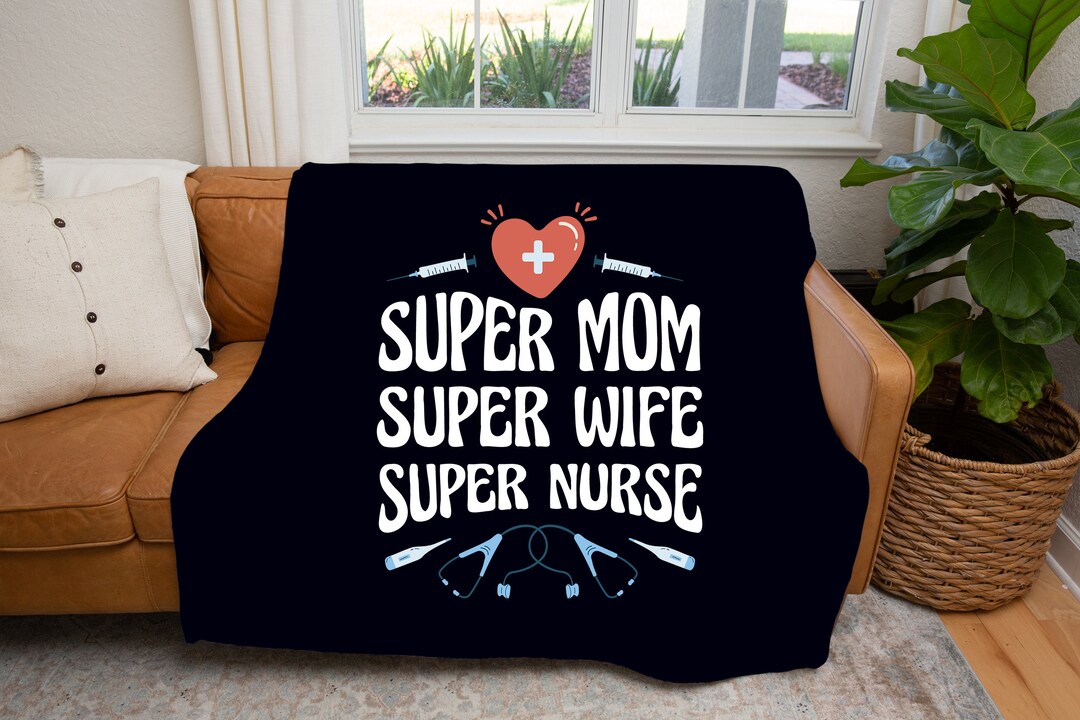 Nurse Blanket Nurse Throw Blanket Blanket for Nurse Blanket Etsy
