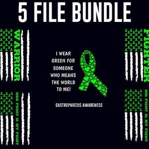 Gastroparese Png Bundle, Gastroparese Awareness, Grünes Band, Gastroparese Krieger, Gastroparese Kämpfer