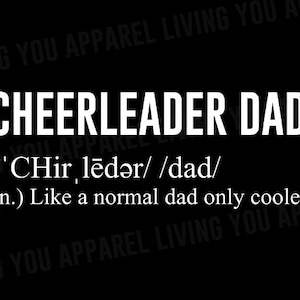 Cheerleader Dad Png, Cheer Dad Png, Cheerleader Design, Cheerleader Dad Definition Png, Cheerleading Png, Natychmiastowe pobieranie, Pobieranie cyfrowe
