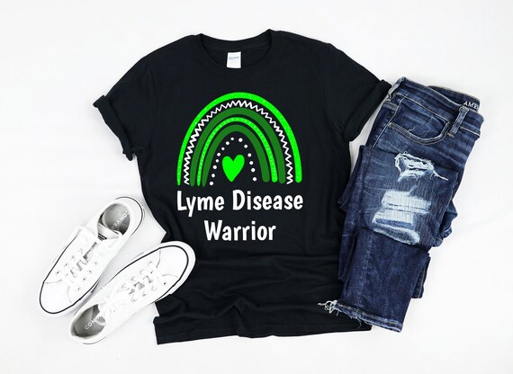 Lyme Disease Awareness Warrior Cross T Shirt Lyme Disease Awareness Warrior Cross T Shirt