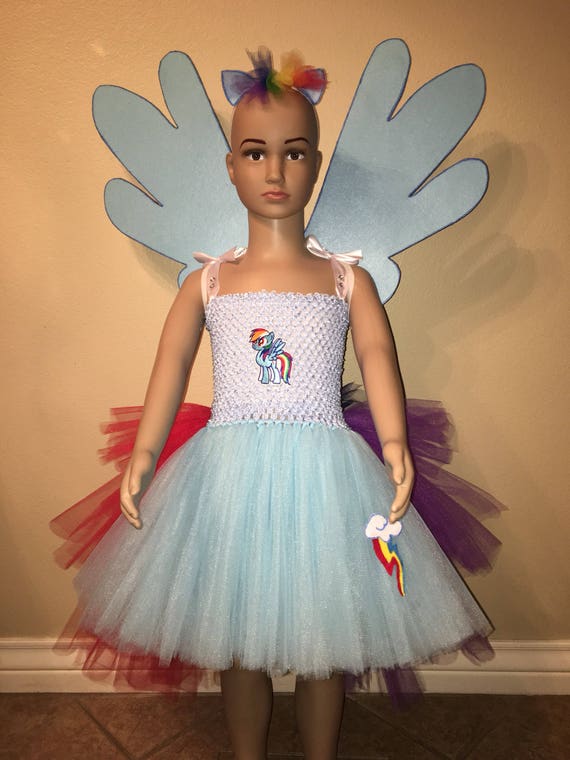 Rainbow Dash My Little Pony Inspired Tutu/rainbow Dash Costume/rainbow Dash Birthday Dress Plus Matching Headband With Ears & Wings. - Etsy Rainbow Dash My Little Pony Inspired Tutu/rainbow Dash Costume/rainbow Dash Birthday Dress Plus Matching Headband With Ears & Wings. - Etsy