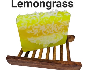 Lemongrass - Best Seller - Fresh Citrus Soap - Handmade Soap - Glycerin Soap