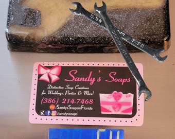 Men's Cologne Soap - Gifts for Mechanic - Father's Day Gift - Kids Novelty Soap