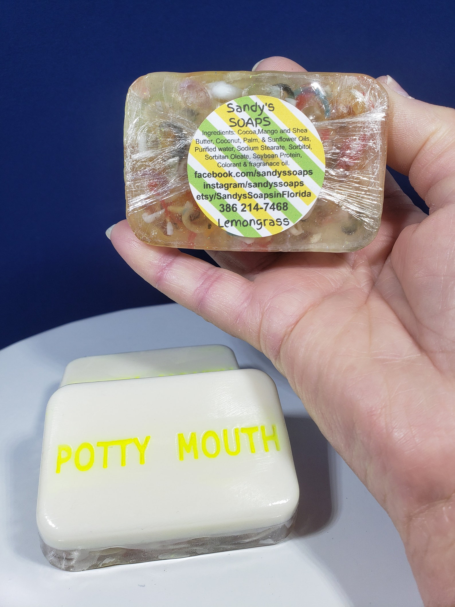 Wash Your Mouth Out With Soap Potty Mouth Soaps SET of 2 Etsy
