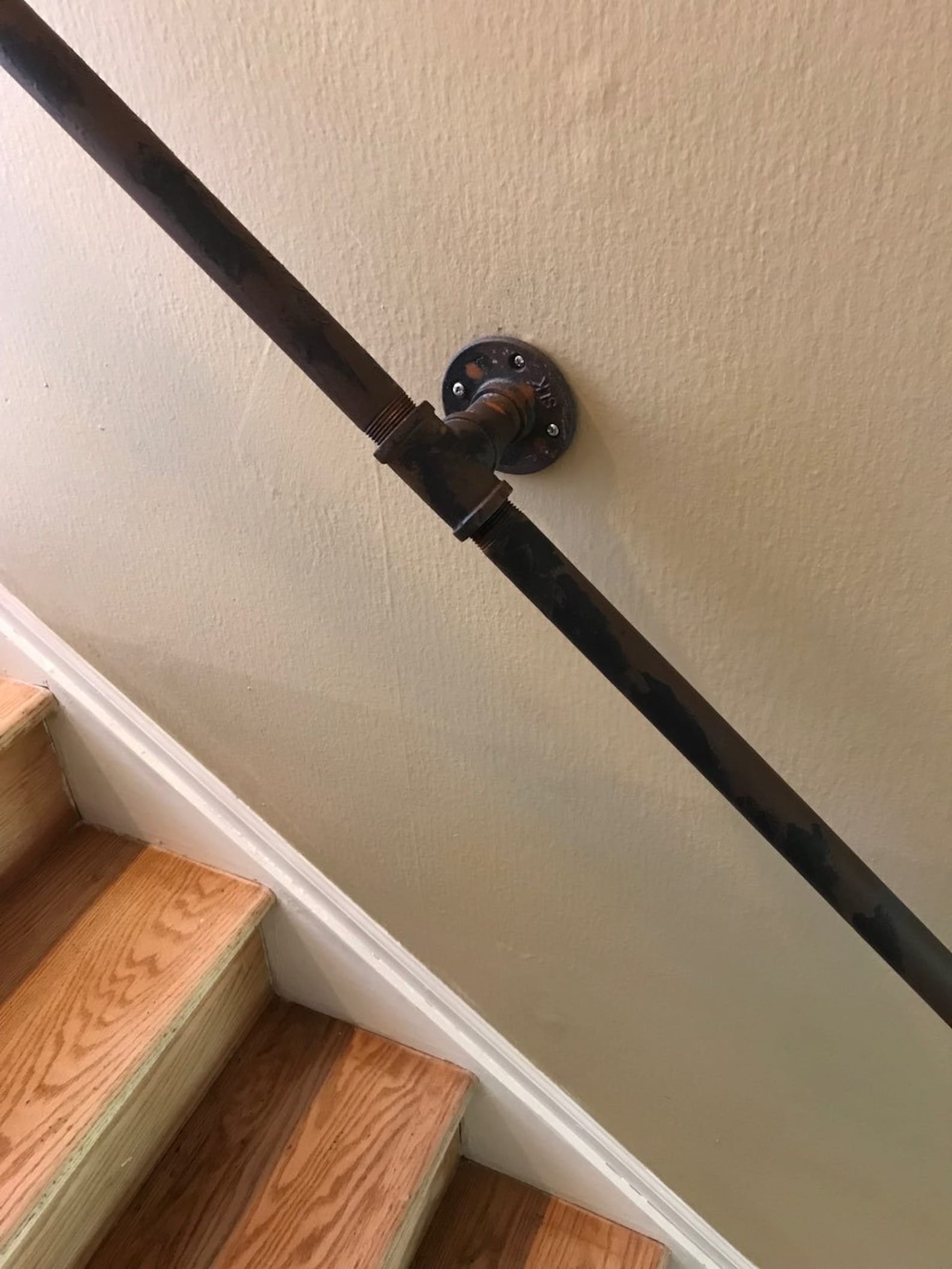 Industrial Distressed Iron Railing - Etsy