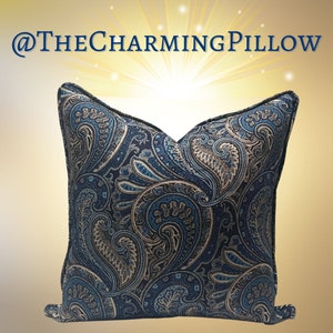 Knightsbridge Porcelain Decorative Throw Pillow Cover