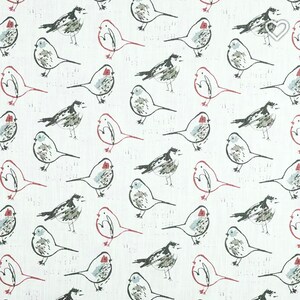 Bird Toile Decorative Throw Pillow Cover