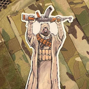 Battle Tribe Desert Raider sticker
