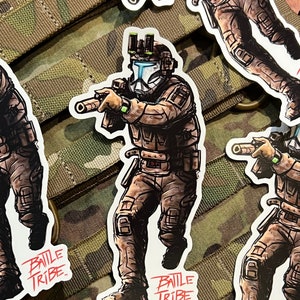 Battle Tribe “Republic” Commando Trooper