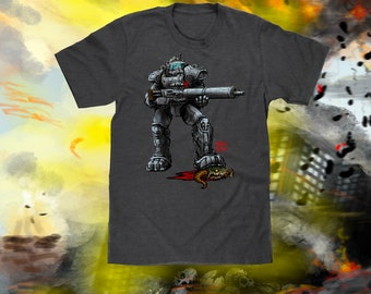 T-shirt "Fallout Trooper" della tribù da battaglia