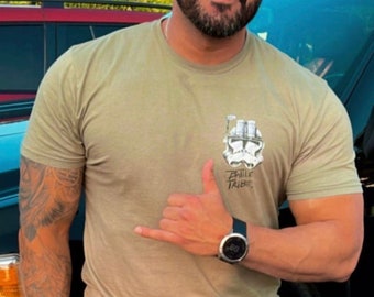 Battle Tribe OD Trooper T-shirt   11