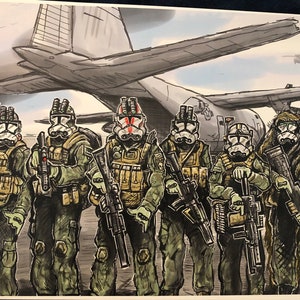 Bred for War! 11x17 art print  2A