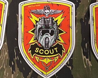 Battle Tribe “Scout” sticker