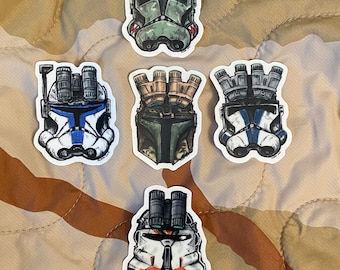 Mini pacote de capacetes Trooper