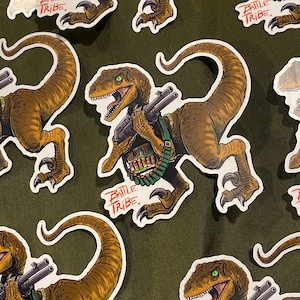 War Raptor” sticker