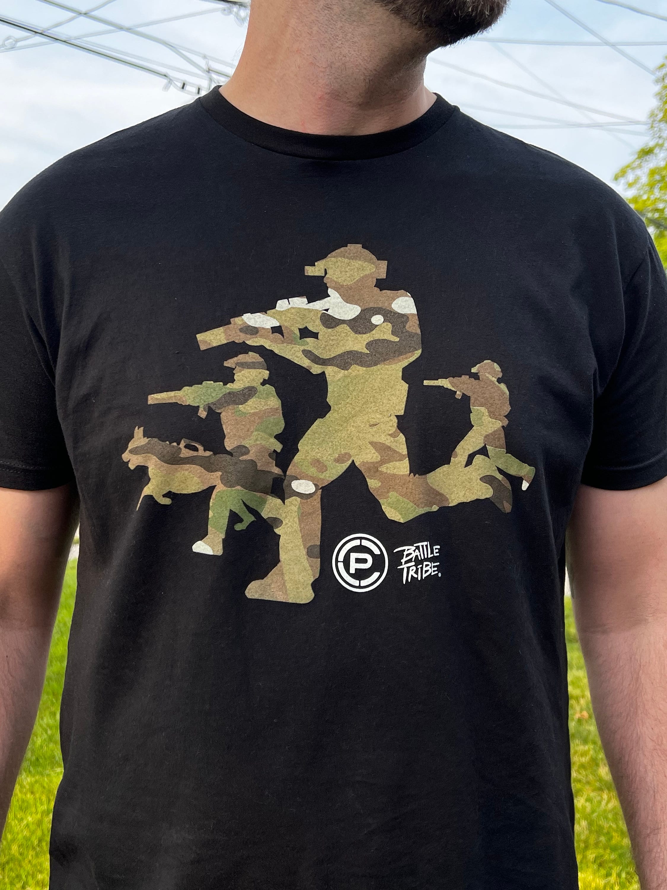 ファッション人気ブランドランキング Crye Precision / Battle Tribe Collab T-shirt - Etsy 個人装備