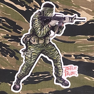 Adesivo soldato MAC V SOG Battle Tribe