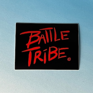 Pegatina con el logotipo de Battle Tribe