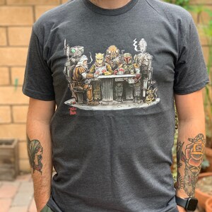 Camiseta de juego de cartas de cazarrecompensas de Battle Tribe 1
