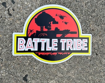 Battle Tribe “Park” sticker