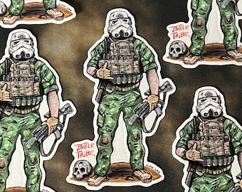 Adesivo de operador de policial “Indo mal” 1A