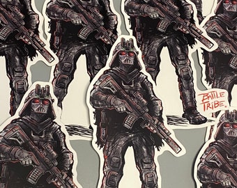 Battle Tribe Dark Operator sticker
