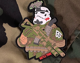 Battle Tribe trooper PVC patch