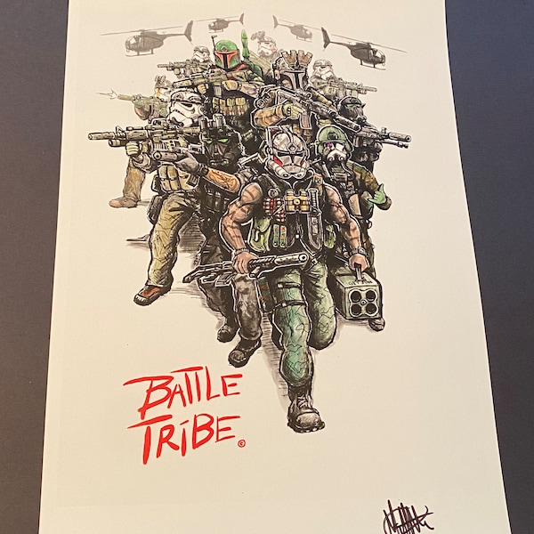 Battle Tribe poster 11x17  3