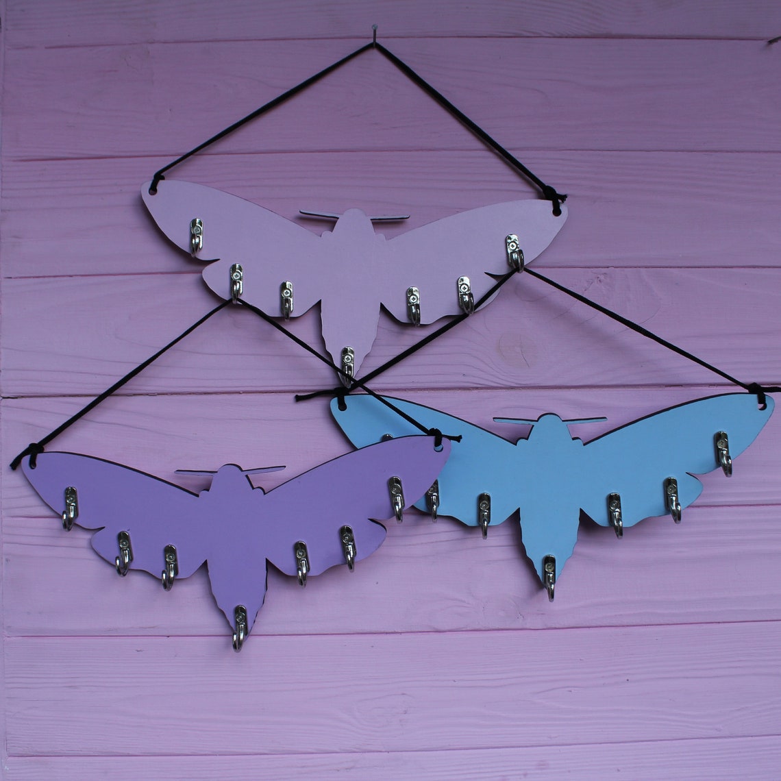 Pastel Goth Jewelry Holder / Bat Jewelry Holder / Moth Home Etsy