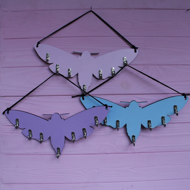 Pastel Goth Jewelry Holder / Bat Jewelry Holder / Moth Home Etsy