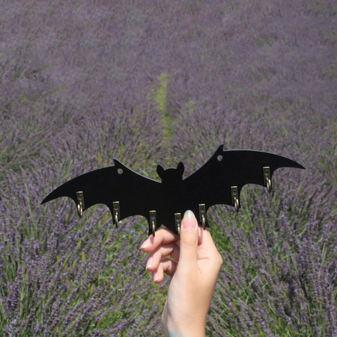 Bat Jewelry Holder / Halloween Decor / Gothic Home Decor / Etsy