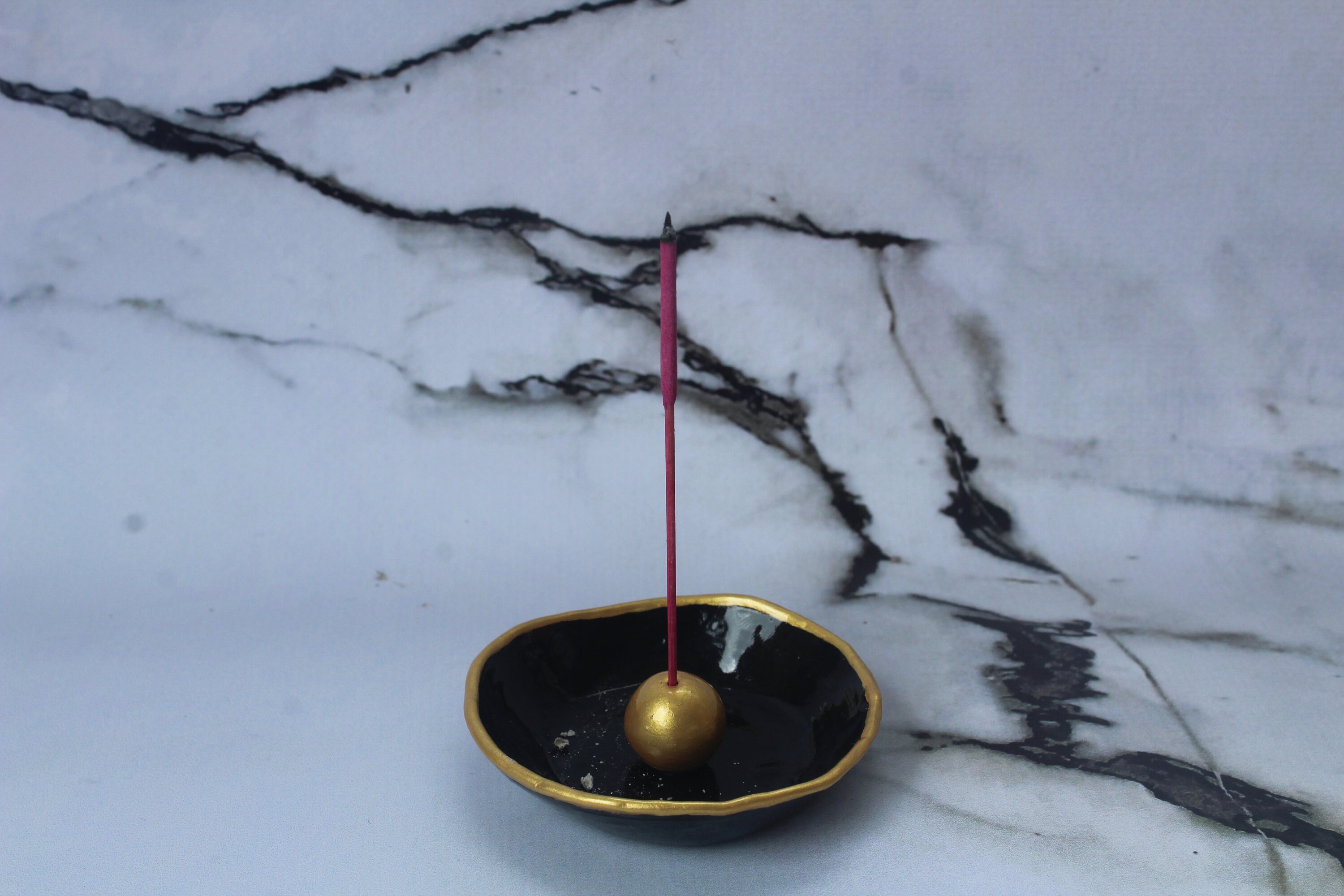 Incense Stick Holder / Incense Ash Catcher / Trinket Dish / Etsy