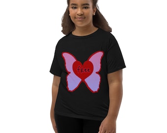 Free Butterfly Youth Shirt