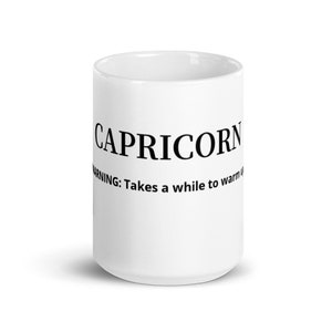 Taza blanca brillante