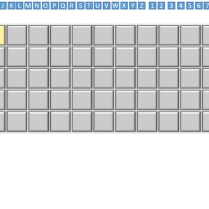PowerPoint Template To Wheel-of-Fortune and/or Puzzle Game Board (Correct Answers Are Hidden Until Selected)
